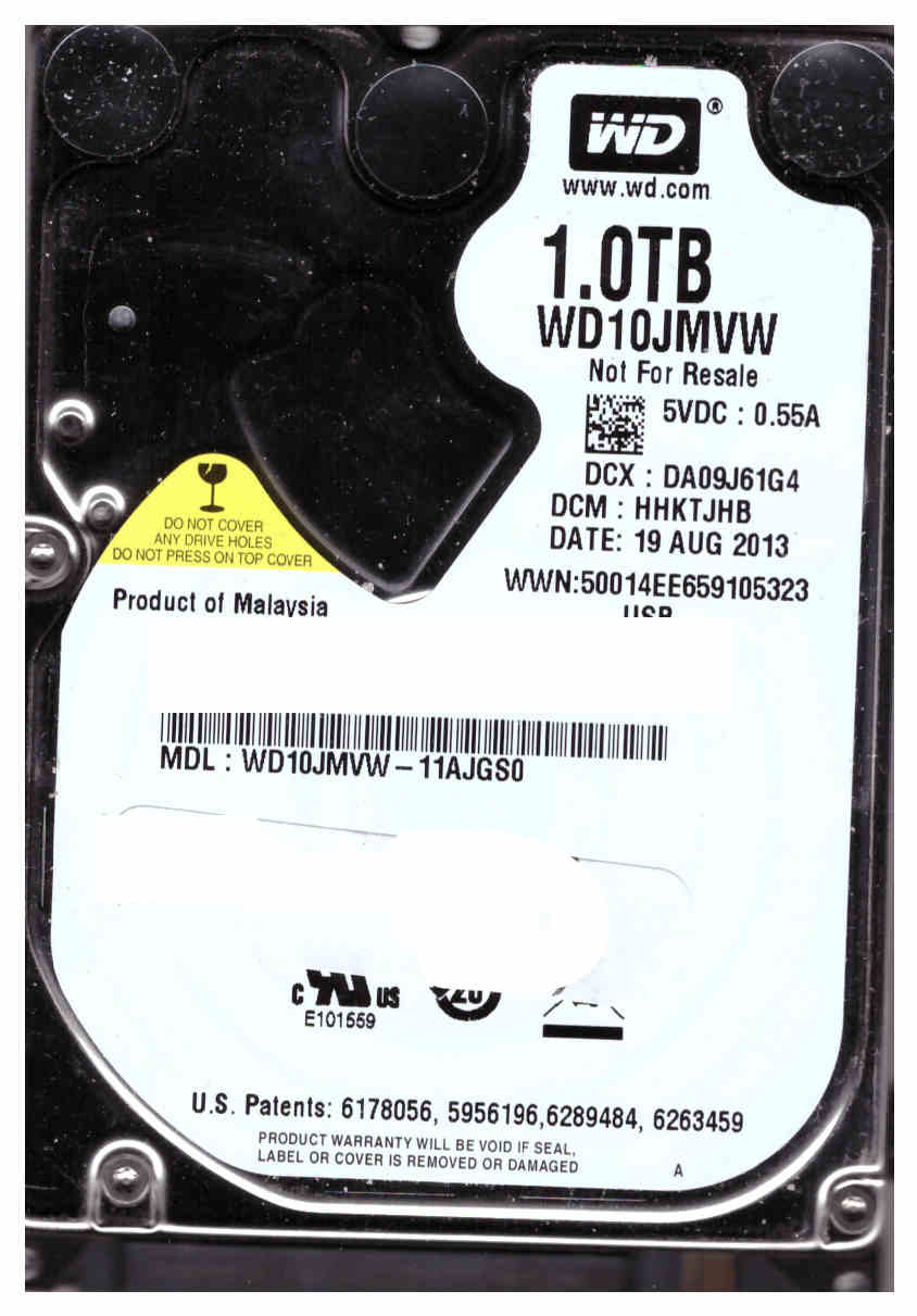 wd10jmvw for data recovery